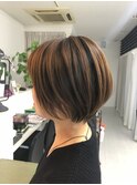 ショートボブ