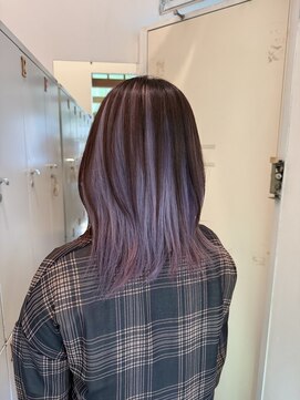 クレア 茅ヶ崎(CREA) アンブレラ×ラベンダー/インナーカラー