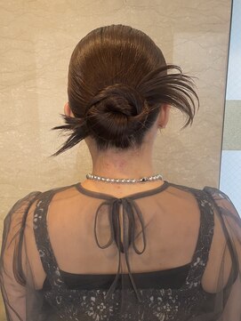 六本木美容室 西麻布店 ヘアアレンジ◎カチモリアレンジ