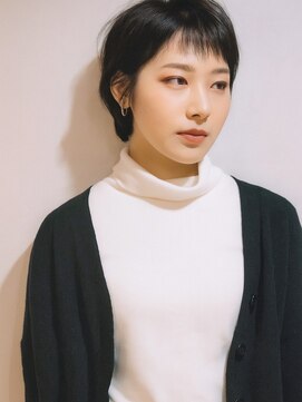 コモン 学芸大学(COMON) 暗めカラー/フェイスフレーミング[学芸大学駅/ドライカット]