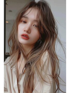 ラナ 新宿(lana) ロング/ブラウン/透明カラー/似合わせ/【lana hair新宿】