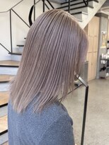 ミリ(mm)&nbsp;ダブルカラー ケアブリーチ グレージュ 韓国 髪質改善 仙台