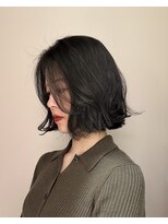 メゾンマイル 恵比寿(maison mile) 髪質改善/グレージュ/透明感カラー#赤みなしカラー