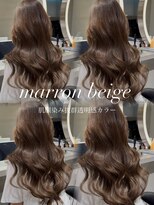 ロンドウル 熊本(Lond ulu) ミディアムヘア/暗めカラー/デザインカラー/韓国ヘア/髪質改善