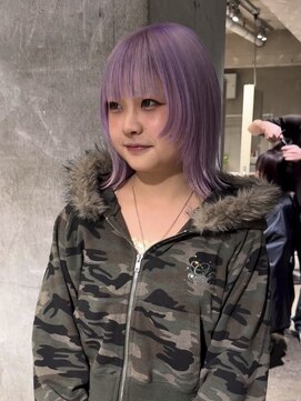 残留しないペールパープル