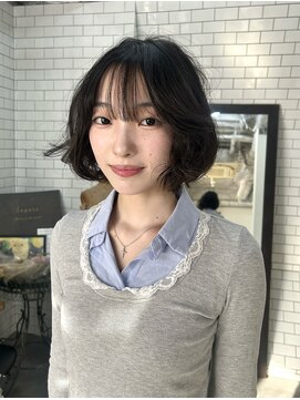 レガーレ(Legare) 【広島韓国ヘア】くせ毛風セット× 韓国ボブ！