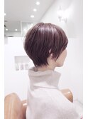 白髪ぼかし似合わせカット40代50代60代小顔ひし形
