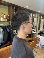 ロータスヘアーデザイン(Lotus Hair Design)&nbsp;【lotus下枝】アップバングショート/ツーブロック/メンズカット