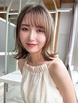 エイミーバイアフロートザガーデン 浦和店(amie by afloat the garden) 簡単スタイリング◎肩つく外ハネボブ【浦和】