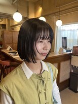 ベイコレクト(BAY COLLECT)&nbsp;ボブ/黒髪/顔周りデザイン