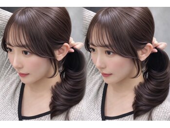 エリーツ(elyts)の写真/【相性抜群★レイヤーカット×顔周り・前髪カット】似合わせ顔周りカットで印象UP[渋谷/学割U24/髪質改善]