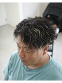 刈り上げありサーフカール