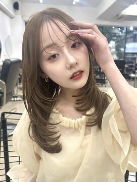 ポーチバイハニー オモテサンドウ(PORCH by HONEY omotesando) ハッシュレイヤーミルクティーベージュ2