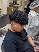 グルーマーズトウキョウ(GROOMER/S TOKYO) men's/メンズ/リバースセンターパート/ニュアンスパーマ/神保町