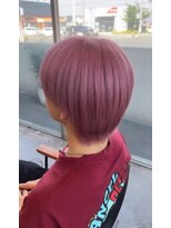 ヘアーメイク アディクト(HAIR MAKE addict)&nbsp;ほんのりラベンダーなピンクカラー