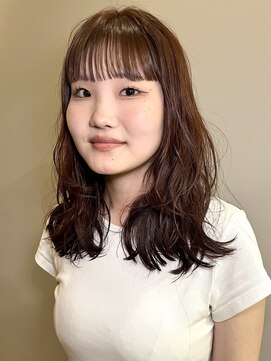 イギー(igggy) デジタルパーマ ミディアムパーマ レイヤー ロングパーマ