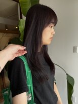 ソエラ(Soera)&nbsp;ストレートパーマ/ダークピンクカラー