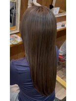 ヘアーサロン アトリエ(Hair salon ATORIE) ロングレイヤーグレージュカラークイックトリートメント