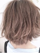 ヘアーアンドアトリエ マール(Hair&Atelier Marl) 【Marl外国人風スタイル】アッシュグレージュのショートボブ