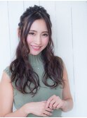 【RAWR】上品なハーフアップ☆