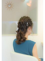 パーティーヘアセット♪ 12