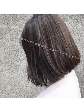 リンク ヘアスペース(Link hair space) 【Link】[お客様スタイル76］#ボブ＃切りっぱなし＃アッシュ
