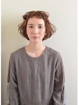 レイジーアワーズ(Lazy Hours)&nbsp;ニュアンスカラー×クセ感パーマ[天王寺/阿倍野][20代/30代]