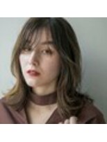 アドラーブル 長岡リップス旭岡店(adorable)&nbsp;【adorable】大人モード♪外ハネニュアンスくびれボブディ