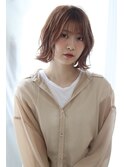 小顔レイヤー外ハネボブ