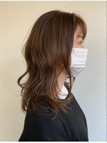 グリー ヘアープロデュース(Gree hair produce)&nbsp;【Gree小川真由美】ハイライト*シナモンベージュ*ミディアム