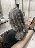 ホワイト系ハイライト