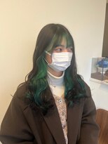 ヘアアンドリラクゼーション ジン(Jinn) インナーカラー