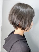 《knit銀座》大人可愛い20代30代40代ショートボブ丸み前下がり