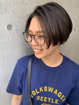 アッシュ 千歳烏山店(Ash) ハンサムショート　前髪なし