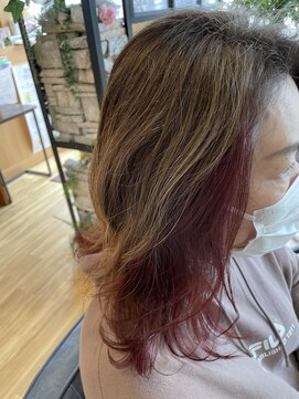 フレンズ 手稲店(friend's) セミロングレイヤー