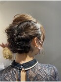 アシメヘアセット◎