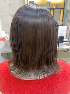 ヘアーサロン デライト(DELIGHT) 外ハネミディアムボブ