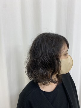 イケハ(IKEHA) ボブ×ニュアンスパーマ