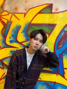 グルグル 新小岩店(GULGUL) アップバング/ツーブロックマッシュ/波巻き