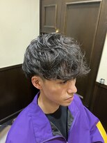 ヒロギンザバーバーショップ 神楽坂店(HIRO GINZA BARBER SHOP)&nbsp;無造作スパイラル
