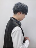 【松戸 岩口】ブルーアッシュカラーマッシュショート