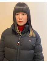 トゥーグッド(too good)&nbsp;ワイドバングにシンプルなハイライト