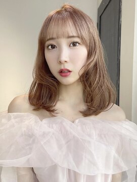 フォルテ 掛川店 ピンクベージュカラー/イメチェンスタイル