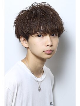 リップス レイ ギンザ(LIPPS Ray GINZA) ナチュラルスパイラルツーブロック刈り上げマッシュ