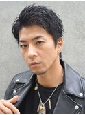 大人髪アップバング