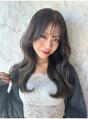 韓国ヘア/レイヤーカット/グレージュ/髪質改善