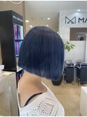 切りっぱなしボブボブスタイル