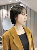 大人なショートボブ（名駅/ショート/ボブ/髪質改善）AYU21