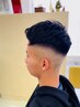 フェードカット＋お顔剃り＋シャンプー＋眉毛セット