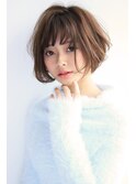 黒髪/クラゲヘアー/オリーブグレー/小顔/ココアベージュ/上尾